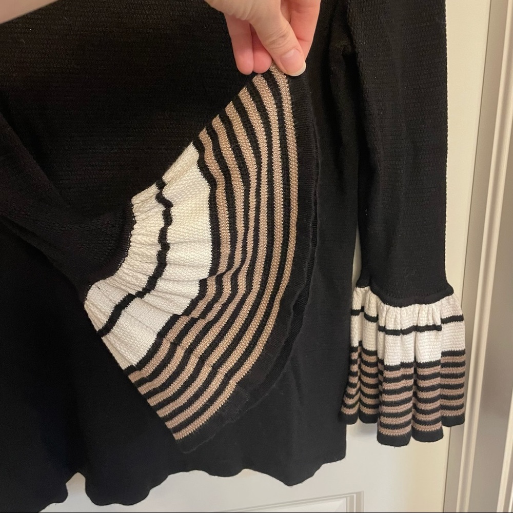 Elle Ruffle Sleeve Sweater - Picture 2 of 5